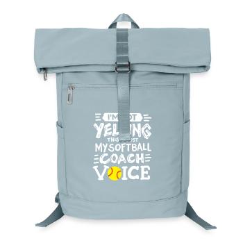 Softball Trainer - Laptop-Rucksack  - Eisblau - Vorne