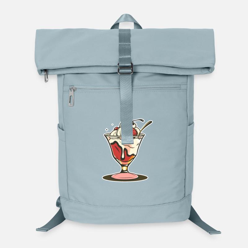 Dessin de coupe glacée Sac à dos ordinateur