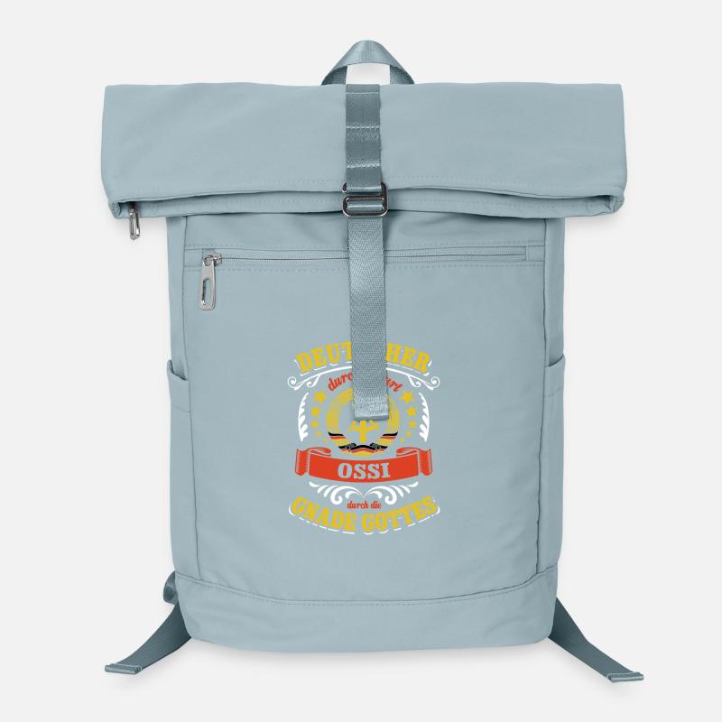 Deutscher durch Geburt Ossi durch die Gnade Gottes Laptop-Rucksack 