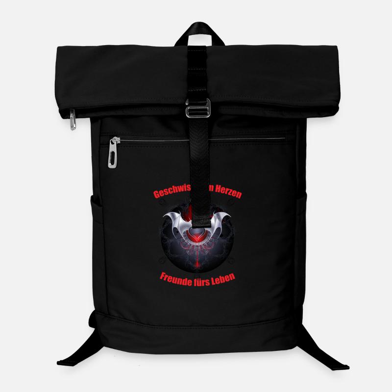 Celestial Vampire Heart Art Laptop Backpack