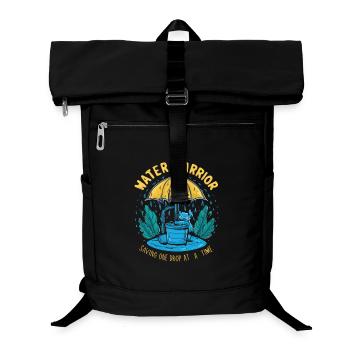 Water Warrior Drop Hero - Laptop Backpack - black - Front