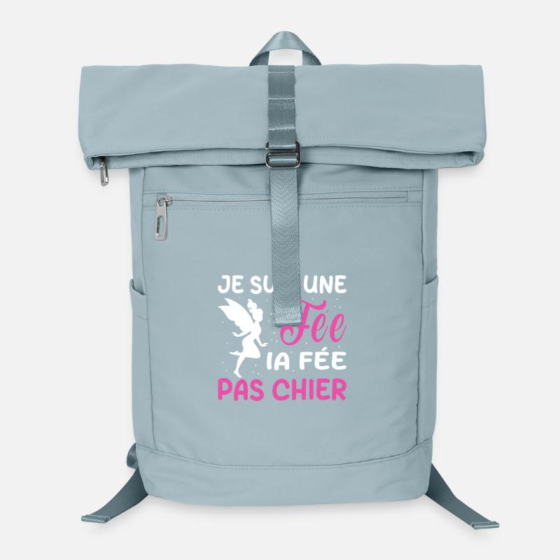 Je suis une fée la fée pas chier Sac à dos ordinateur
