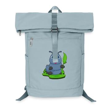 Feuille de chenille - Sac à dos ordinateur - bleu glacier - Devant
