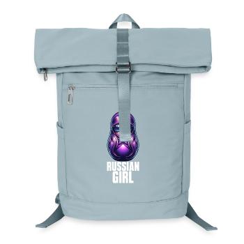 Russian Girl! Russland Matrjoschka Russisch für - Laptop-Rucksack  - Eisblau - Vorne
