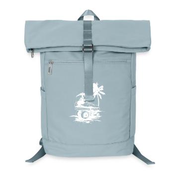 Rollschuhlaufen Zeichnung - Laptop-Rucksack  - Eisblau - Vorne