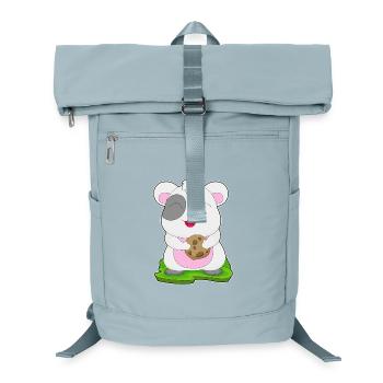 Biscuit hamster - Sac à dos ordinateur - bleu glacier - Devant