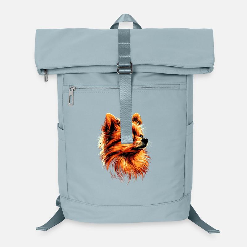 Zwergspitz Pommeraner Pom Süßer Deutscher Spitz Laptop-Rucksack 