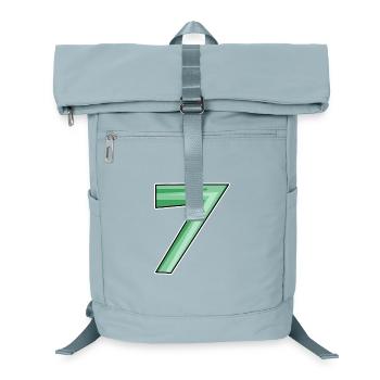 Seven motif number 7 - Laptop Backpack - ice blue - Front
