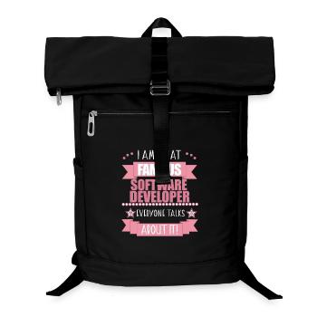 Software Developer Profession Ladies Gift - Laptop Backpack - black - Front