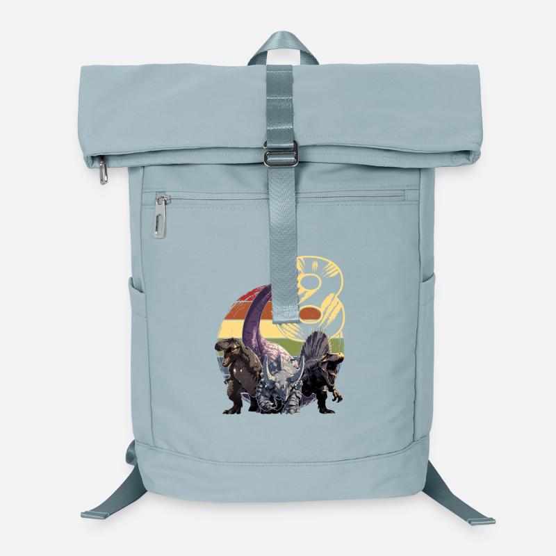 Coole Dinosaurier 8 Jahre 8. Geburtstag Geschenk Laptop-Rucksack 