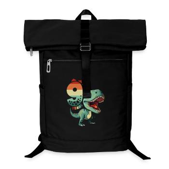 T-Rex Tyrannosaurus 9 Jahre 9. Geburtstag Geschenk - Laptop-Rucksack  - Schwarz - Vorne