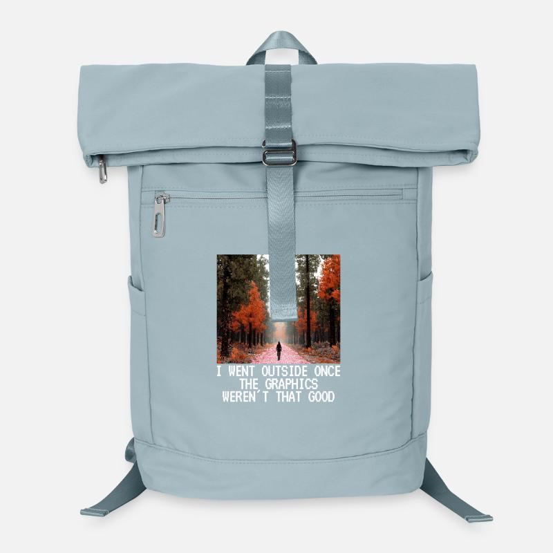Lustig Pixelart Pixel Grafik Sarkasmus Geschenk Laptop-Rucksack 