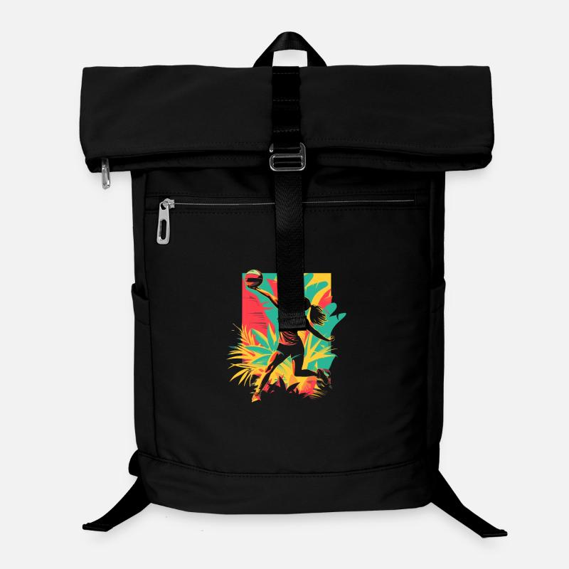 Volleyballspielerin Laptop-Rucksack 