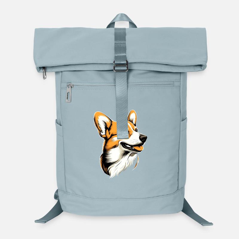 Corgi Welsh Corgi Cardigan Chien Mignon Welsh Corgi Sac à dos ordinateur