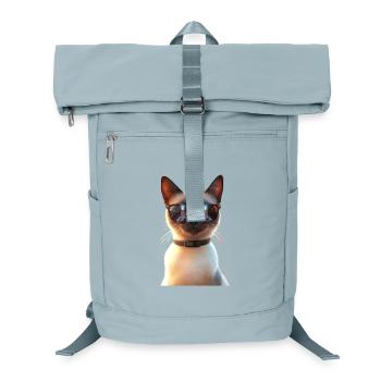 Siamkatze Siam Katze Siamese Cat Siamesen Katzen - Laptop-Rucksack  - Eisblau - Vorne