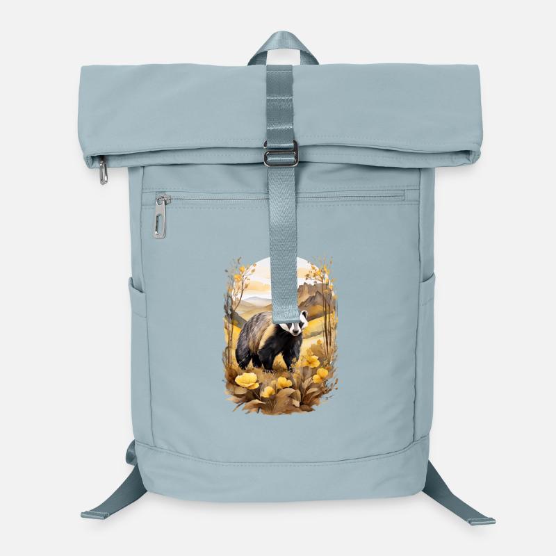Blaireau à la montagne Sac à dos ordinateur
