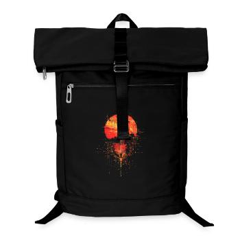 Banjo Retrowave - Laptop Backpack - black - Front