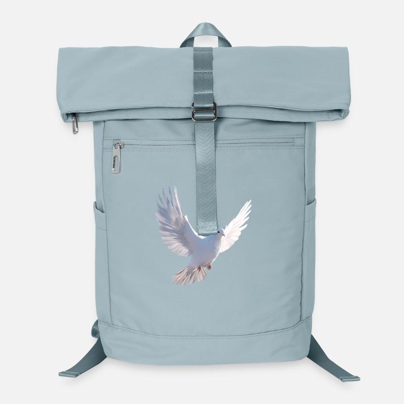 Dove White Peace Peace Wood Dove White Doves Laptop Backpack