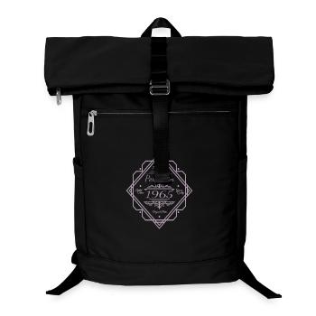 Look vintage anniversaire 1965 - Sac à dos ordinateur - noir - Devant