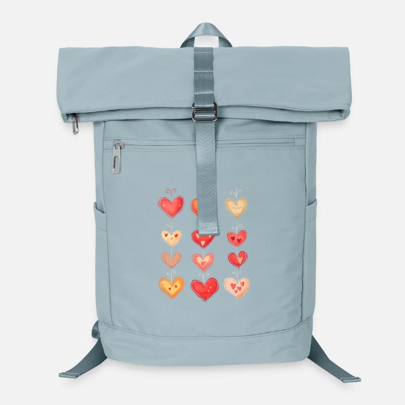 Herzmuster Valentinstag Herz Muster Geschenk Laptop-Rucksack 