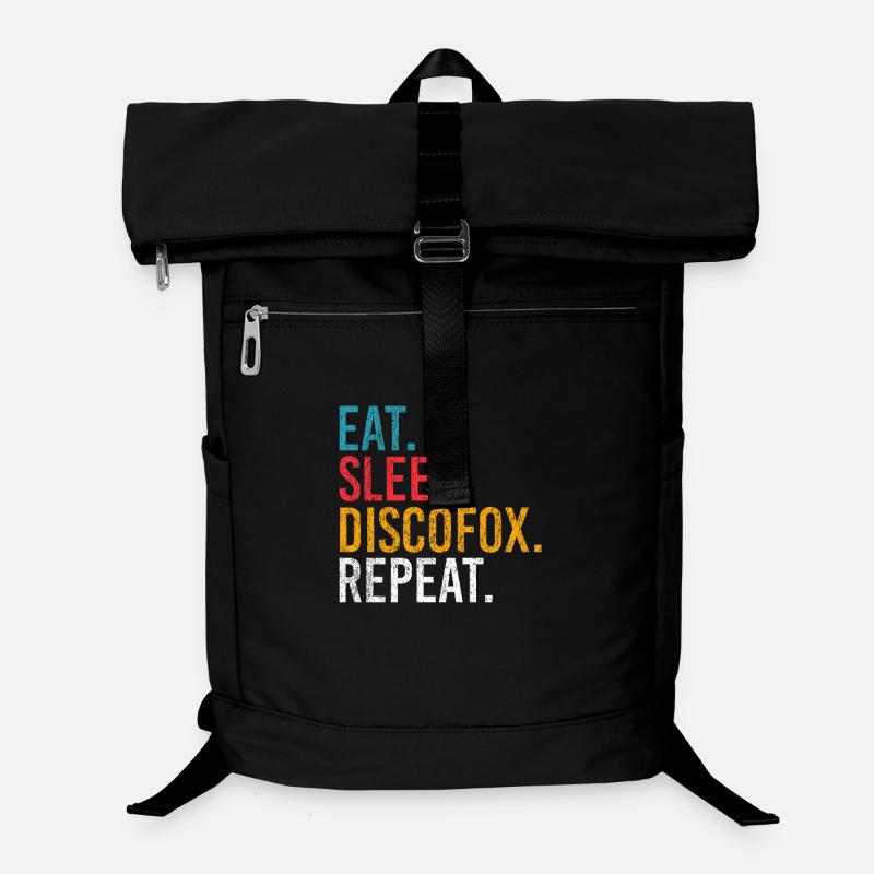 Eat Sleep Discofox Repeat für Tänzer Laptop-Rucksack 