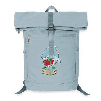Forfait Noël Dauphin - Sac à dos ordinateur - bleu glacier - Devant