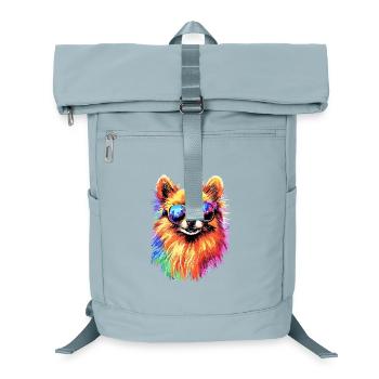 Pomeranian Pomeranian Pom Sweet German Spitz - Laptop Backpack - ice blue - Front