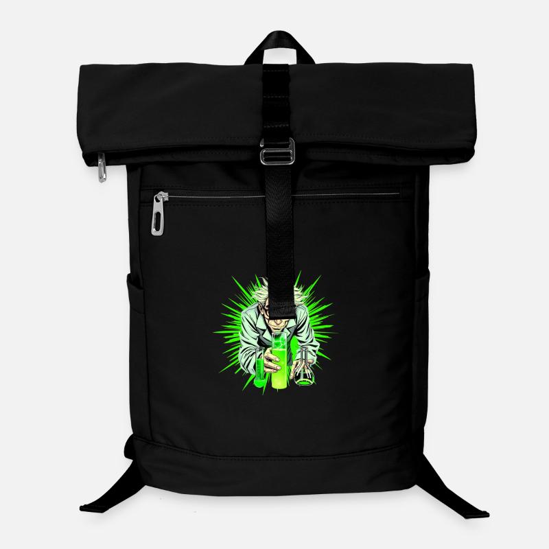 Mad Scientist Chemist Laboratory Cool - Laptop Backpack - black
