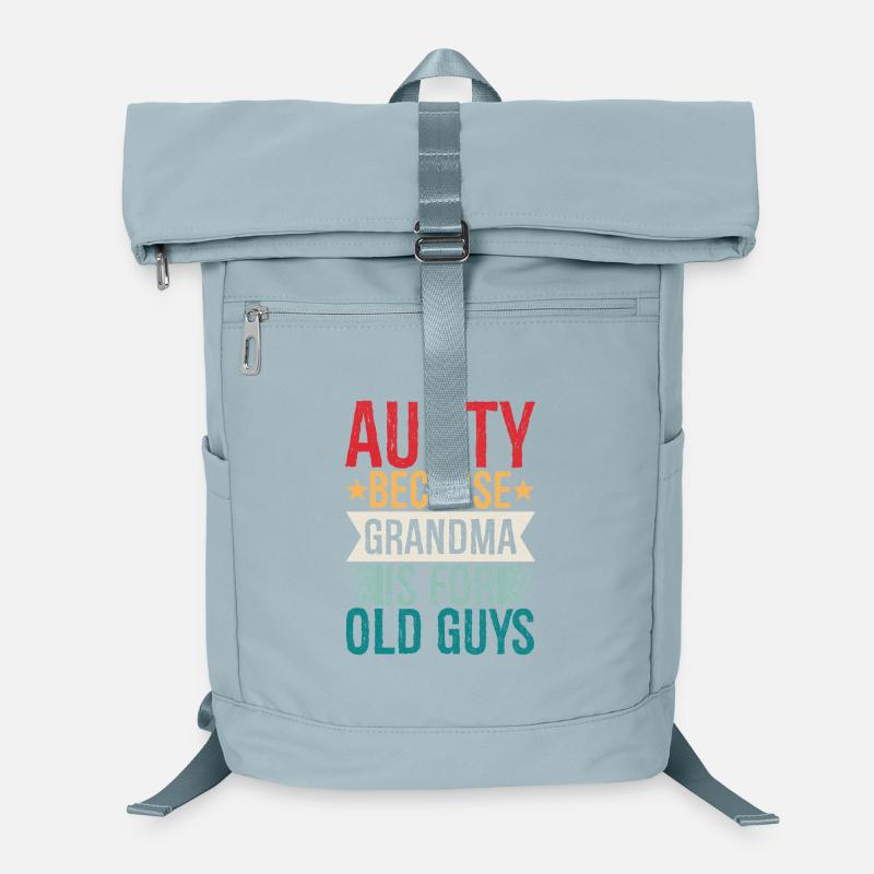 Aunty because grandpa Is for old guys Laptop Backpack