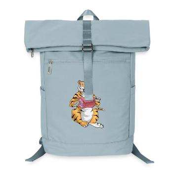 Tiger Fleisch - Laptop-Rucksack  - Eisblau - Vorne