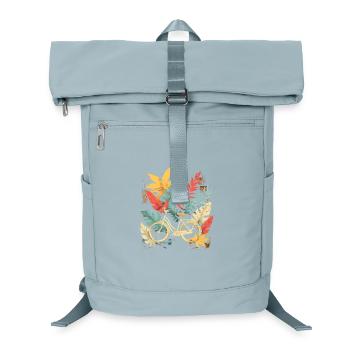 Look de dessin animé de vélo - Sac à dos ordinateur - bleu glacier - Devant