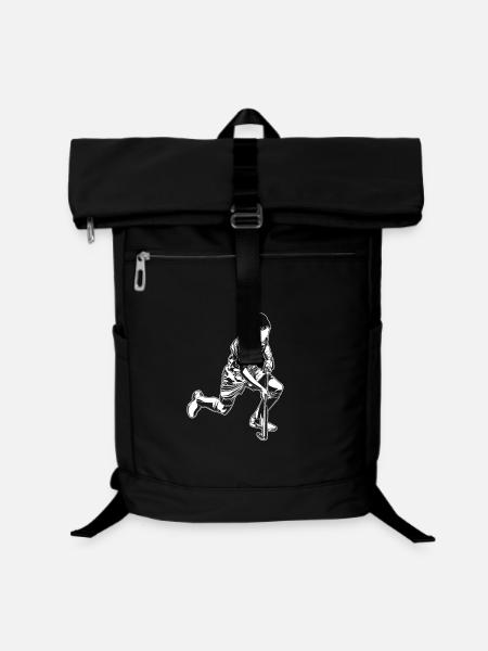 Joueurs de hockey sur gazon - Sac à dos ordinateur - noir
