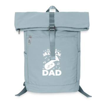 Tuba Father - Laptop Backpack - ice blue - Front