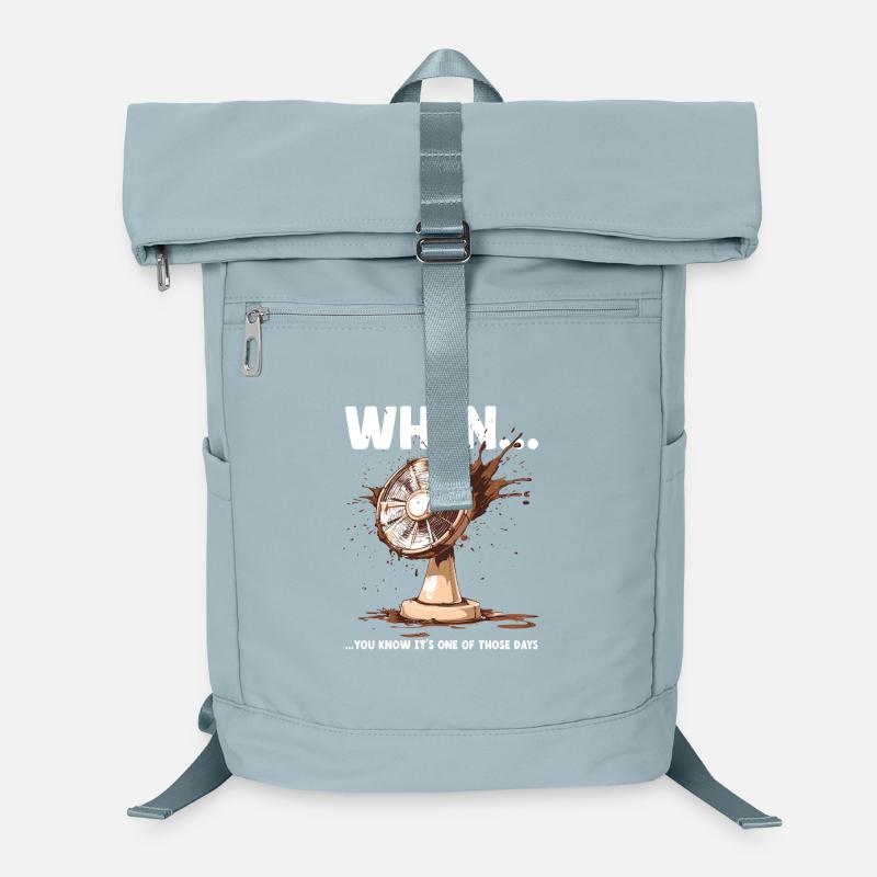 Funny Disaster Office Meme Colleagues Murphy's Law Laptop Backpack