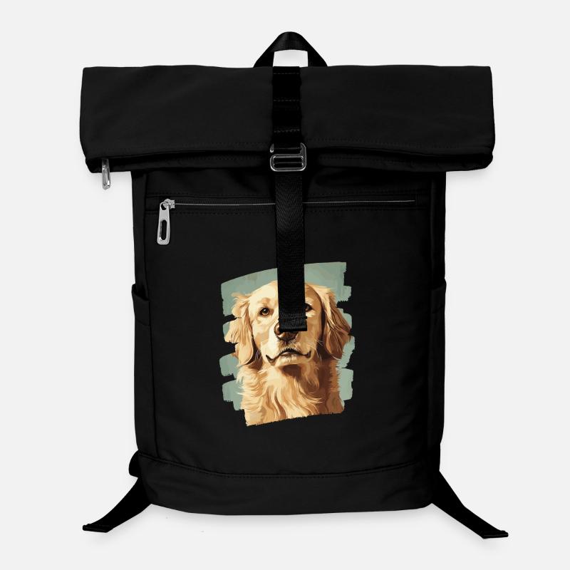 Golden Retriever Laptop Backpack