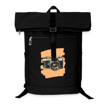 Kamera Fotograf Foto - Laptop-Rucksack  - Schwarz - Vorne