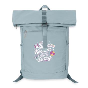 My 90s Costume In The Lingerie Theme Party - Laptop Backpack - ice blue - Front