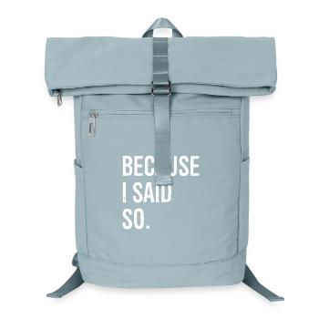 because I said so - Laptop Backpack - ice blue - Front