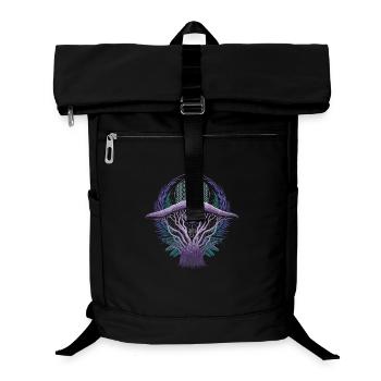 Third Eye Fungi | Mystical Vision Design - Laptop Backpack - black - Front