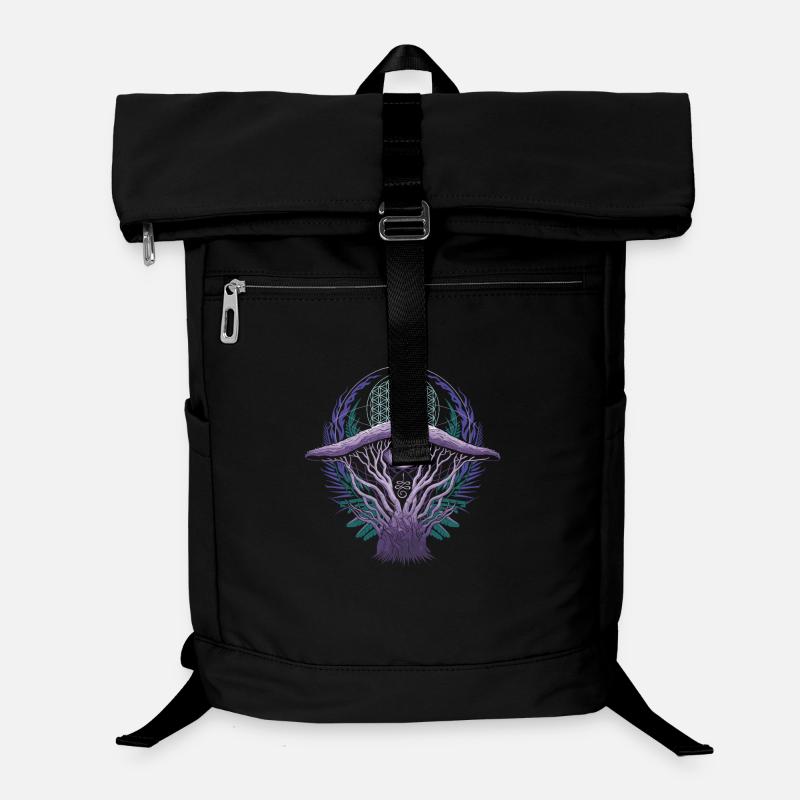 Pilze des dritten Auges | Mystisches Visionsdesign Laptop-Rucksack 