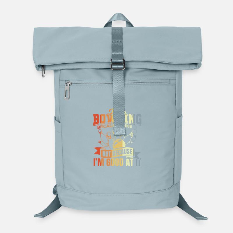 Bowling joke Laptop Backpack