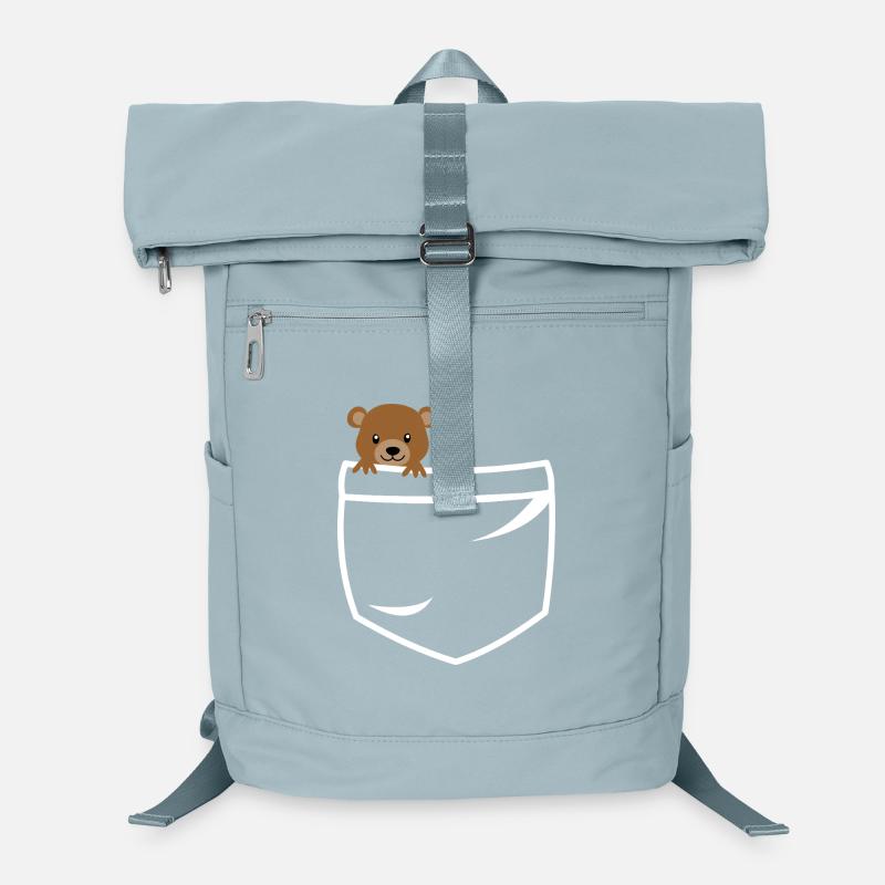 Teddy bear pockets Laptop-Rucksack 