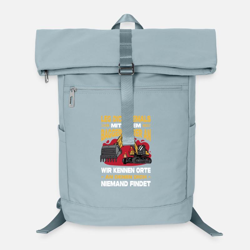 Strassenbau Geschenk Strassenbauer Baustelle Laptop-Rucksack 