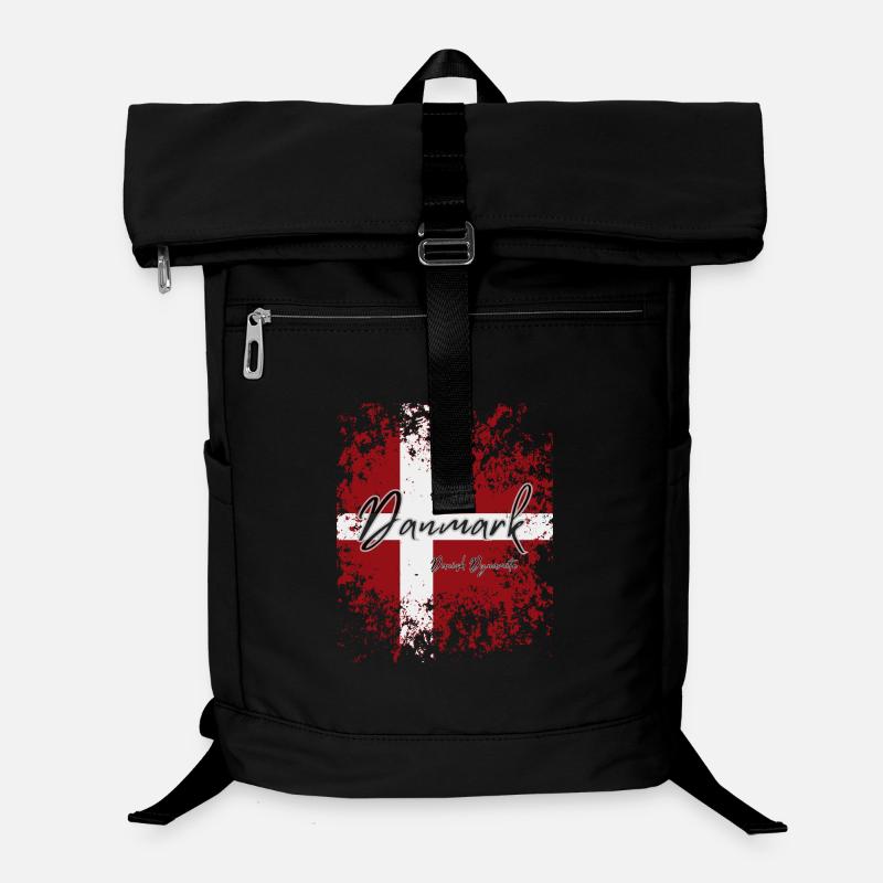 Flag of Denmark, Danish pride Laptop Backpack