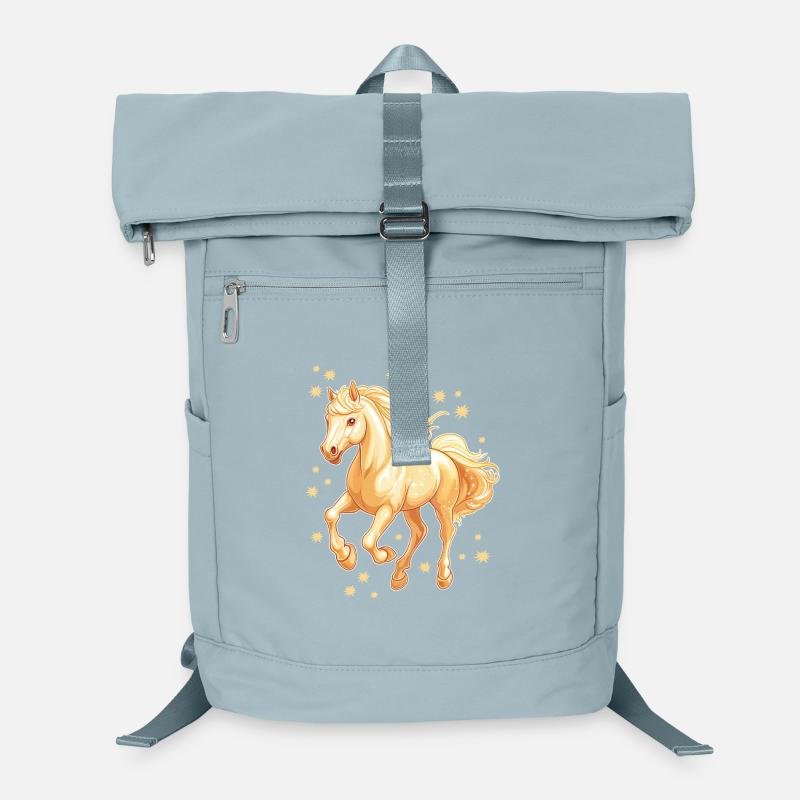 Pferd mit Sternen Laptop-Rucksack 