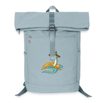 Schlange Sombrero - Laptop-Rucksack  - Eisblau - Vorne