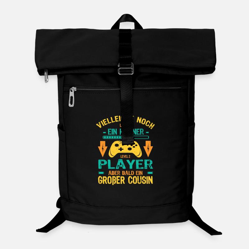 Only child complete I'll soon be a Big Cousin Laptop Backpack