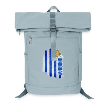 Vertikale Uruguay-Flagge, uruguayischer Stolz - Laptop-Rucksack  - Eisblau - Vorne