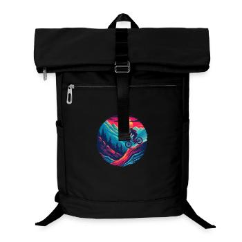 VTT à l’ancienne - Sac à dos ordinateur - noir - Devant
