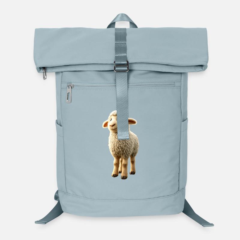 Schaf Lamm Schäfchen Hausschaf Schäfer Süße Schafe Laptop-Rucksack 